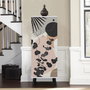 Hanah Home SB 966 Zapatero Organizador Elegante Blanco y Negro 50x135x38cm